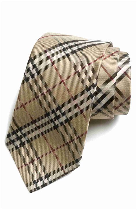 Burberry tie on clearance